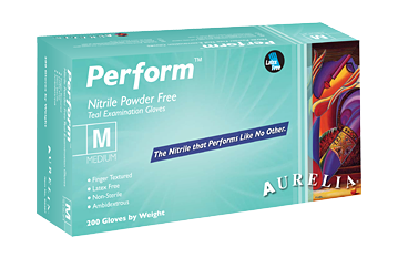Aurelia Perform GREEN Nitrile Powder-Free Exam Gloves 200/box