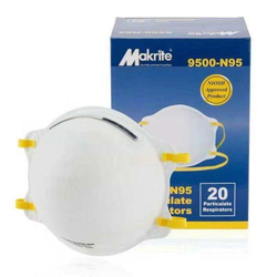 Makrite N95 Particulate Respirators 20/Box