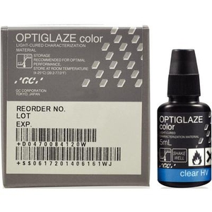 OptiGlaze Color Light-Cured Characterization Coating for Composite & Acrylic Indirect Restorations (GC America)