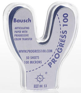 Bausch Progress 100 Articulating Paper