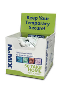 NoMIX Moisture-Activated Temporary Cement (Select type: NoMIX Temporary Cement Refill Kit)