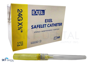 IV Catheter Safelet 50/Box (Exel)