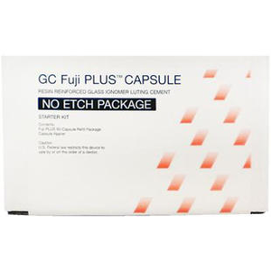 GC Fuji PLUS Capsule (Select type: No-Etch Starter Package 48/pkg with GC Capsule Applier III)