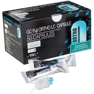 GC Fuji ORTHO LC Cement (Select type: Capsule Package 50 Capsules)