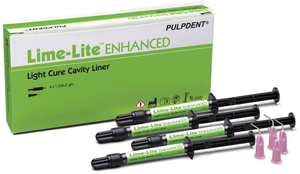 Lime-Lite LC Cavity Liner (Pulpdent) (Select: Lime-Lite LC Cavity Liner 3ml Syringe)