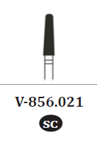 Diamond Burs Round End Taper (10) (Sky Choice)