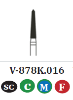 Diamond Burs Modified Chamfer (10) (Sky Choice)