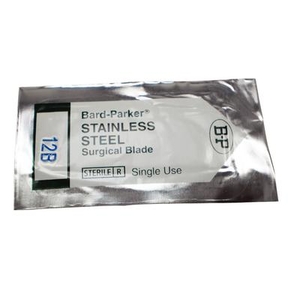 Blade #12B Stainless Steel, Sterile 10/ Pkg (Bard Parker)