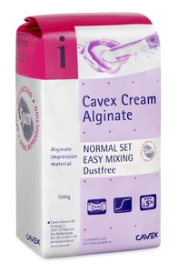 Cavex Cream Alginate 500g Bag