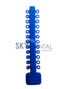 Patient Stick Ties .115 pack of 1,008  (Color: Cobalt Blue )