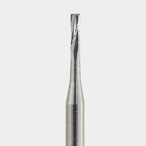 Carbide Bur FG Straight Fissure Flat End (100/Pk) (Sky Choice)