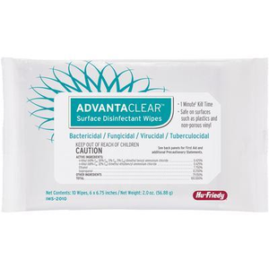 AdvantaClear Surface Disinfectant Wipes