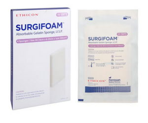 Surgifoam Absorbable Gelatin Sponges (Ethicon)