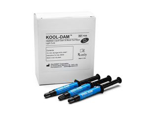 Kool-Dam Kit, Heatless Liquid Dam and Block Out Resin (Pkg: Bulk Pack: 10 x 3mL syringes)
