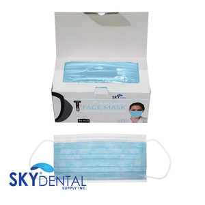 Earloop Mask ASTM Level 3 50/Box (Sky Choice)