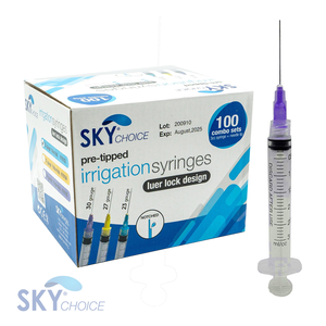 Endodontic Irrigation Syringe Combo 100/pkg