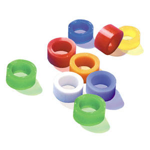 Code Rings (Plasdent) (Color: Code Rings Silicone  Asst (100))