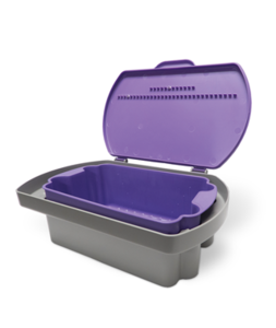 Sani HLD Covered Holder w/ Tray - Gallon (Crosstex)