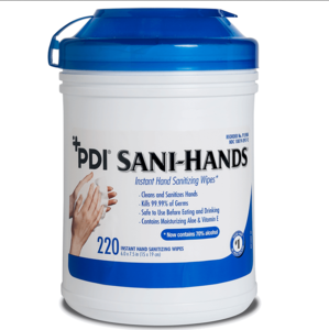 Sani Hands Instant Hand Sanitizing Wipes, 135/Pkg
