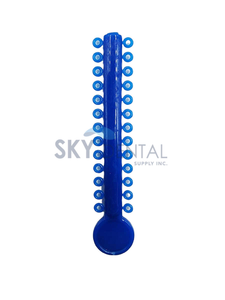 Patient Stick Ties .115 pack of 1,008  (Color: Blue)
