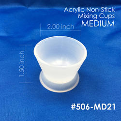 Acrylic Non Stick Cups (Meta)