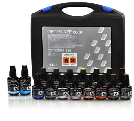 OptiGlaze Color Light-Cured Characterization Coating for Composite & Acrylic Indirect Restorations (GC America)