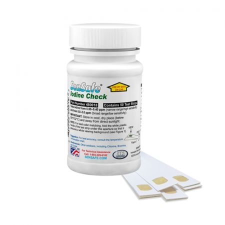 Iodine Test Strips DentaPure 50/Pkg (Crosstex)